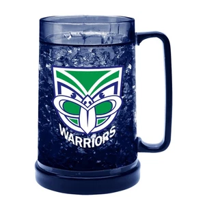 New Zealand NZ Warriors NRL Coloured Ezy Freeze Beer Stein Frosty Mug Cup - Picture 1 of 1