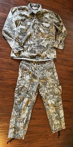 Vintage 90’s RedHead REALTREE Camo Y2K Baggy Essential Cargo Pants Shirt Set LG - Picture 1 of 9