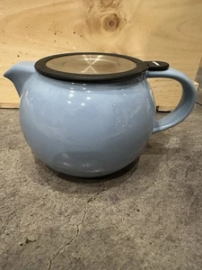 Forlife 16oz Powder Blue Minimal Teapot With Infuser And Measurement Cups - Picture 1 of 10