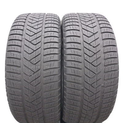 245 45 18 2x PIRELLI 245/45 R18 100V XL Sottozero3 Winterreifen 6,2mm 2015 - Bild 1 von 4