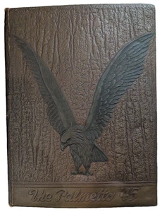 Anuario de Brownsville High School 1945 The Palmetto Brownsville, TX de colección - Imagen 1 de 13