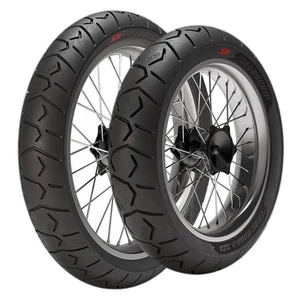 COPPIA GOMME EUROGRIP 90/90-21 54V + 150/70-18 70V TRAILHOUND STR - Foto 1 di 6