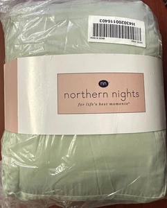 Northern Nights 500 Fäden 100 % Ägyptische Baumwolle Lakenset H430200 Salbei König - Bild 1 von 2