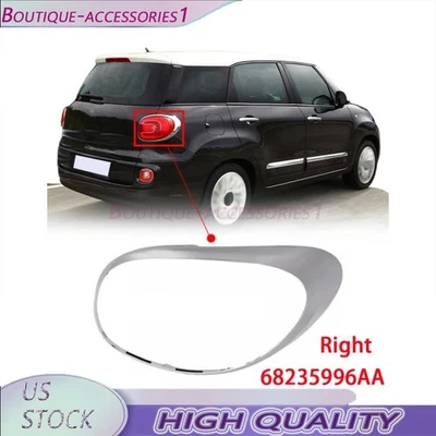 Bisel de luz trasera derecha para Fiat 500L 2014 2015-20 68235996AA STOCK EE. UU. Foto 1 de 4