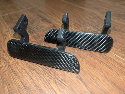  97-01 Honda Prelude купе наружные дверные ручки пара, из углеродного волокна - ручка только - Изображение 1 из 4