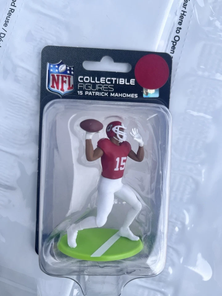 NFL Kansas City Chiefs #15 Patrick Mahomes 2.5" Mini Figure Excite JC