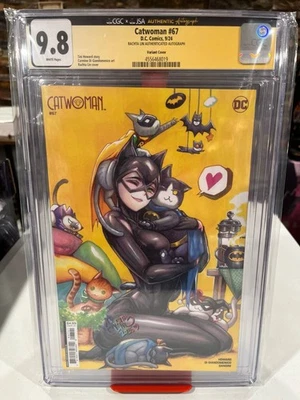 ⚫️⚫️ CATWOMAN #67 (2024) ⚫️⚫️ Firmado RACHTA LIN CGC 9.8 JSA SS L@@k ⚫️⚫️ Foto 1 de 4