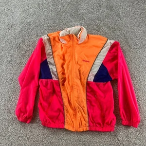 Reebok Jacket Mens M Vintage Track Colorblock Windbreaker Retro 90s Sportswear - Picture 1 of 8
