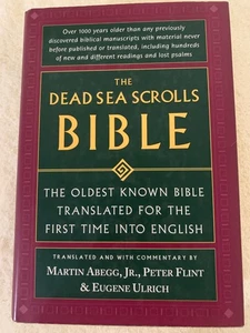 The Dead Sea Scrolls Bible (1999) Abegg, Flint & Ulrich HCDJ Very Good - Picture 1 of 14