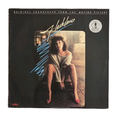 "FLASHDANCE" 1983 10Tk SOUNDTRACK LP [Michael Sembello IRENE CARA Donna Summer] - Image 1 of 4