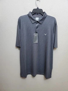NEU Callaway Opti-Dri Herren XL grau Poloshirt Kragen Kurzarm Neu mit Etikett $ 70 - Bild 1 von 9
