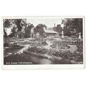 RYE HOUSE Hertfordshire The Gardens Postcard, Unused