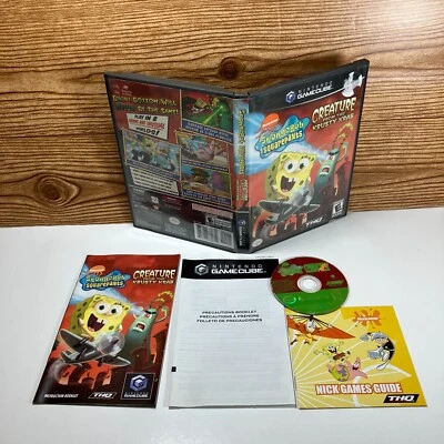 SpongeBob SquarePants: Creature from the Krusty Krab (Nintendo GameCube, 2006) - Image 1 of 4