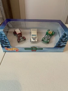 Hot Wheels Vintage Hot Rods Remember When Christmas 2000 Set of 3 New Sealed - Picture 1 of 1