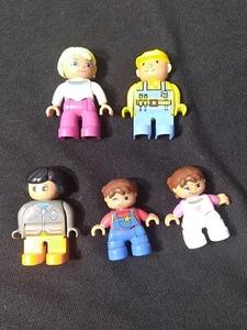Lego Duplo  Mini-Figures Lot Of 5 - Picture 1 of 2