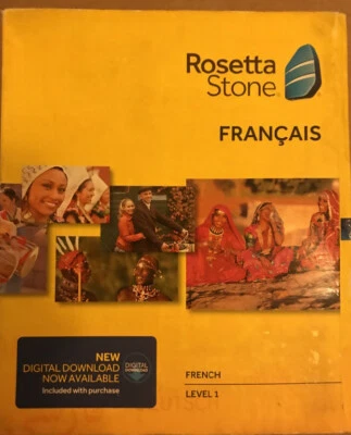 Learn French: Rosetta Stone French - Level 1 Version 4 NEW Francais - Image 1 of 2