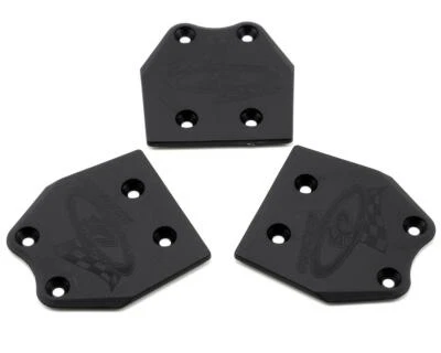 DE Racing XD "Extreme Duty" Rear Skid Plates (3) (Hot Bodies D8/D8T) - Image 1 of 2