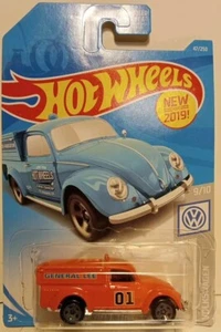 Customized Hot Wheels VW Beetle P/U With The Dukes of Hazzard General Lee Decals - Picture 1 of 10