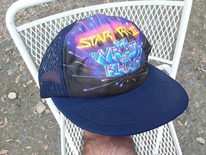 Vintage 1982 Star Trek: II Wrath Khan Hat Film Sci-Fi Advertise Collect Clothing - Picture 1 of 7