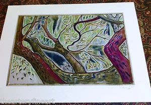 BILLY CHILDISH 'In a Willow Tree', 2014 FIRMADO Edición Limitada Impresión **NUEVO** - Imagen 1 de 8