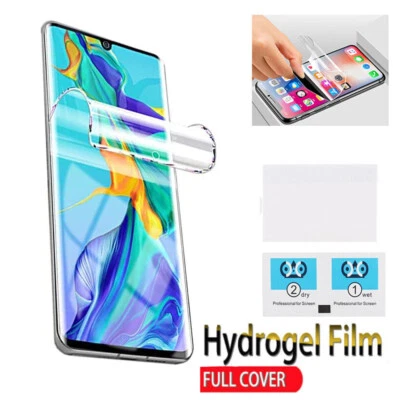 PELLICOLA HIDROGEL IDROGEL SCHERMO GEL SILICONE PER HUAWEI P20 LITE 2019 - Immagine 1 di 3