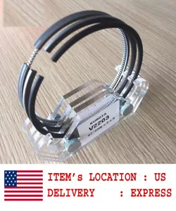 17331-21050 kubota bobcat piston ring set STD 87mm V2203 V2403 V1703 V-Type IDI - Bild 1 von 7