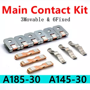 NUEVO ZL145 Kit de Contacto ZL145 Juego de Contactos Apto para Contactor A145 AE145 AF145 - Imagen 1 de 5