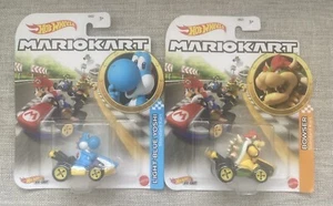 (2) Hot Wheels Mario Kart Racer Verse. Bowser & Toshiba. 2024 NEW - Picture 1 of 3