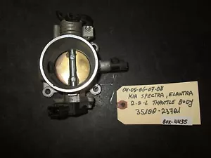 04-08 KIA SPECTRA ELANTRA 2.0L THROTTLE BODY #35100-23701 (BOX-4435 )) - Foto 1 di 4