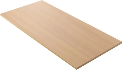 Universal Tabletop 40"X18", Solid One-Piece Melamine Table Top, Double Desk L-De - Image 1 of 4