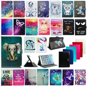 For Samsung Galaxy Tab 2 / Tab 3 / Tab 4 / Tab A 10.1 Tablets Leather Case Cover - Picture 1 of 56