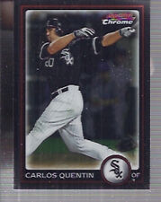 2010 Bowman Chrome Chicago White Sox Baseball Card #88 Carlos Quentin