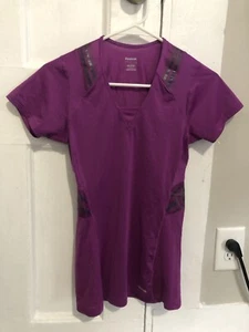 Reebok Damen Easytone Workout Kurzarm Large Pink Oberteil - Bild 1 von 8