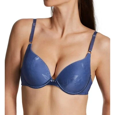 Vanity Fair Extreme Ego Boost Push-Up Convertable Bra 2131101 Blue Harbor 34C - Image 1 of 4