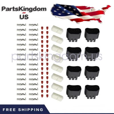 Kit de conector de enchufe de bobina de encendido 8 piezas nuevo para Toyota Camry 2002-2006 2007 2008 Foto 1 de 4