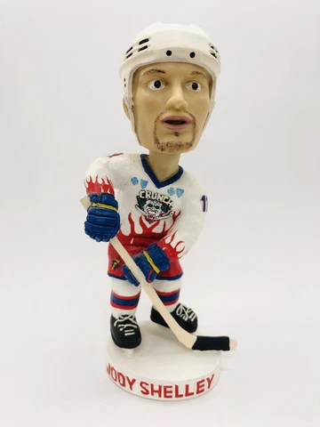 Jody Shelley Syracuse Crunch SGA Bobble CRUNCH MINOR LEAGUE SGA BOBBLE ORIG BOX Cover