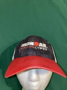 SOMBRERO IRONMAN Gales Cymru Thriatlon rojo/blanco - Imagen 1 de 11