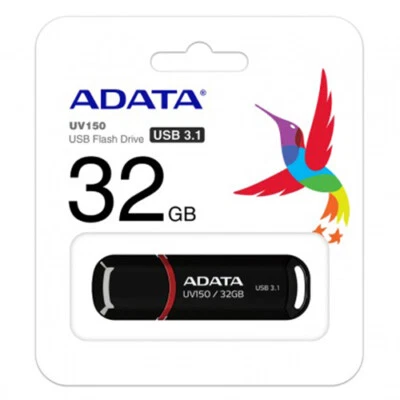 ADATA UV150 8GB-512GB Flash Drive Memory USB 3.2 Gen1 Thumb Stick Storage Device - Image 1 of 4