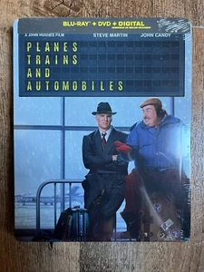 Planes, Trains and Automobiles w. Steelbook (Blu-ray + DVD + Digital) *NEW* - Picture 1 of 4