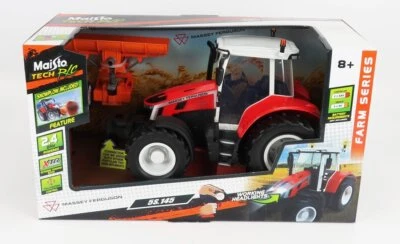 MODELLINO AGRICOLO STATICO DIECAST MASSEY FERGUSON 5S.165 TRATTORE 2020 1:16 - Immagine 1 di 4