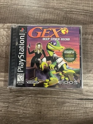 Gex 3: Deep Cover Gecko (Sony PlayStation 1 - PS1, 1999) CIB Reg Card - Tested - Image 1 of 4
