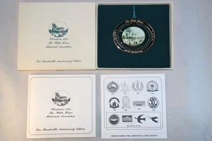The White House Historical Association Ornament 1992 Weihnachten George Bush Admin - Bild 1 von 5
