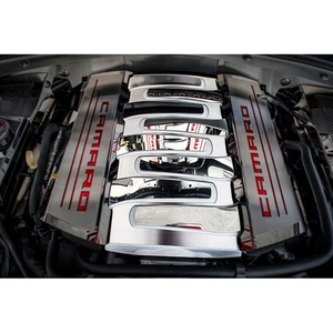 Cubierta plenum para Chevy Camaro SS 2016-2019 [acero inoxidable/pulido/cepillado] - Imagen 1 de 7