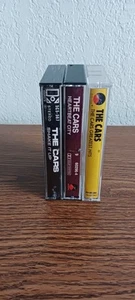 3 The Cars Cassette Tapes- Shake It Up, Heartbeat City, and Greatest Hits  - Picture 1 of 8