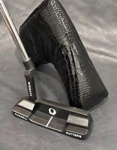 NEW Custom Limited Fussell FENIXXX Milled BLADE Putter Black Newport Style + HC - Picture 1 of 8