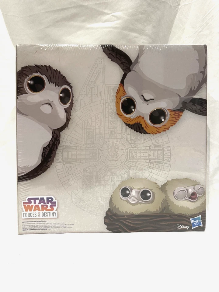SDCC 2018 Star Wars Chewbacca & Porgs Forces of Destiny Disney Hasbro E4757