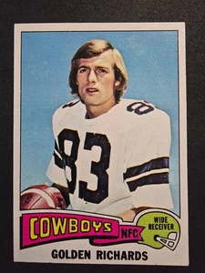 1975 Topps - Golden Richards #464 (RC) Dallas Cowboys Nice Condition! - Picture 1 of 2