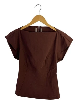 Blusa Rick Owens 14FW manga curta 44 rayon BRW RP14F6212-R usada - Imagem 1 de 4