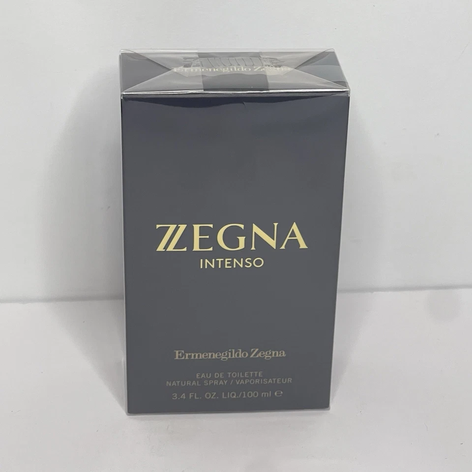 Ermenegildo Zegna Intenso Eau de Toilette Hombre’s 3.4 fl.oz/100 ml Nuevo Caja Sellada Foto 1 de 4