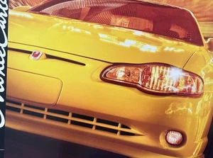 2003 Chevrolet Monte Carlo and SS Original Car Sales Brochure Catalog 36 pages - Picture 1 of 4